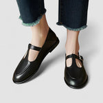 LOW-HEEL MARY JANE SHOES