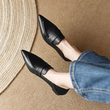 ELEGANT LOW HEEL POINTED SHOES