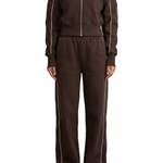 Savina – Urban Edge Piped Zip Jacket & Wide-Leg Pants Set