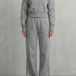 Savina – Urban Edge Piped Zip Jacket & Wide-Leg Pants Set