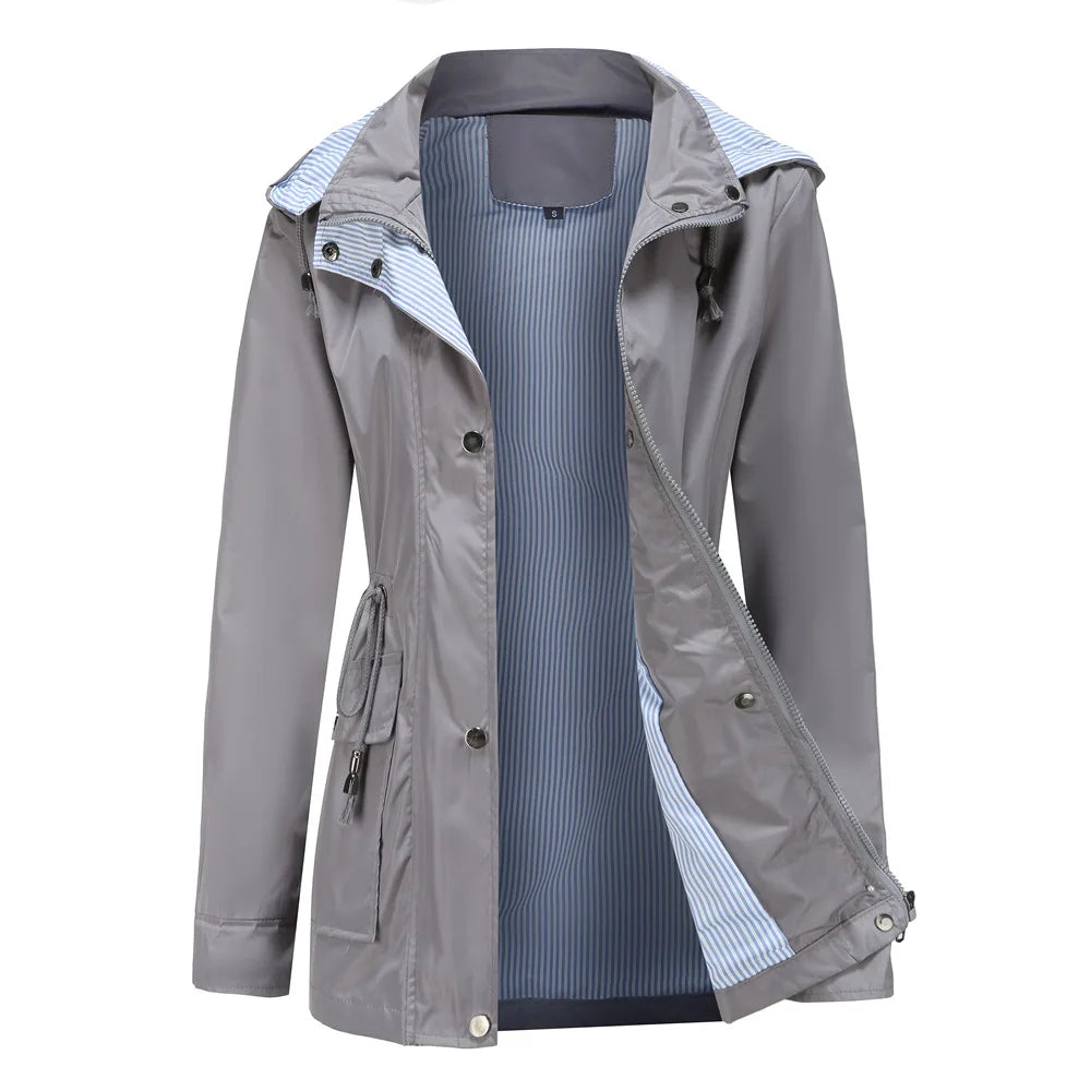Alaric Hooded Trench Coat