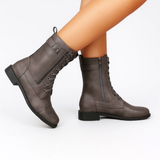LACE-UP COMFORT URBAN BOOTS