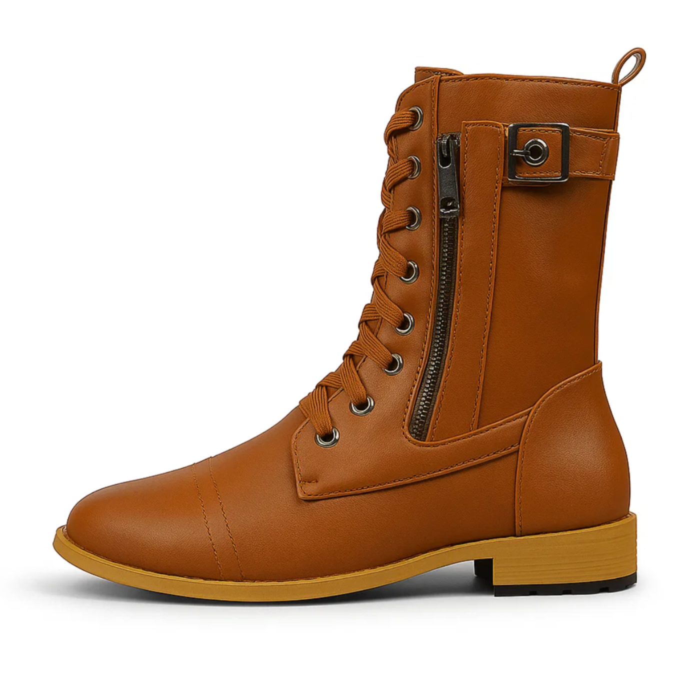 LACE-UP COMFORT URBAN BOOTS