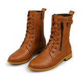 LACE-UP COMFORT URBAN BOOTS