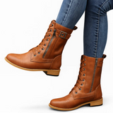 LACE-UP COMFORT URBAN BOOTS