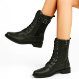 LACE-UP COMFORT URBAN BOOTS