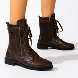 LACE-UP COMFORT URBAN BOOTS