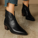 SIMPLE LEATHER BOOTS