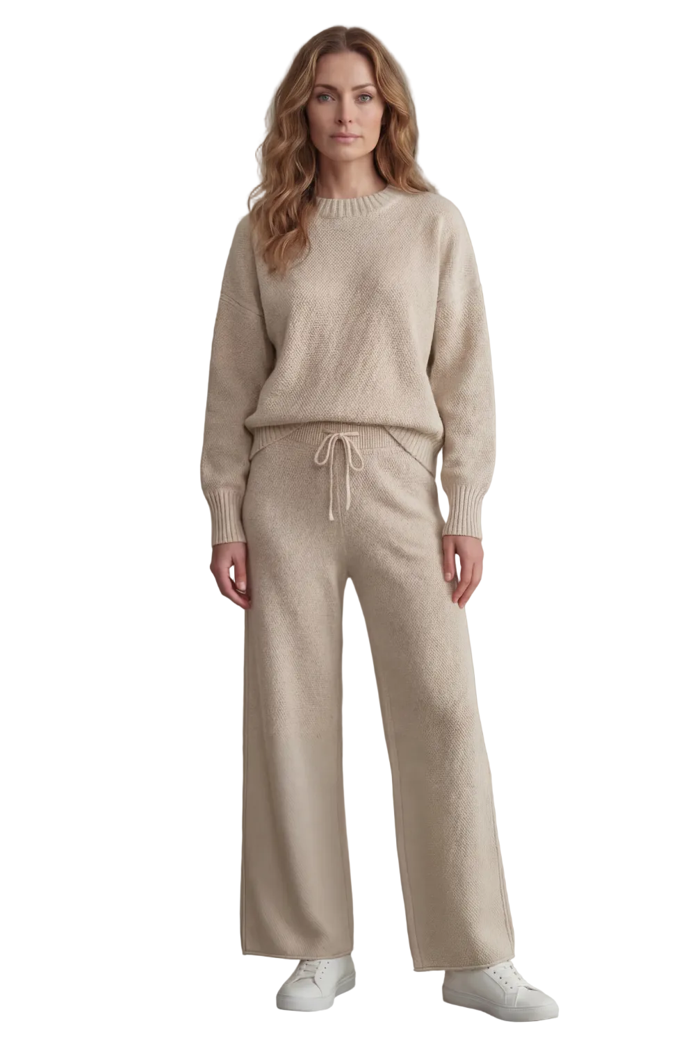 Seria – Textured knit – Comfortable loungewear set