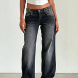 SYLVAINE™ – Vintage Casual Baggy Jeans