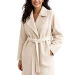 Kaith™ | Elegant Belted Long Coat