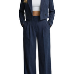 Stravelle – Tailored striped elegance – Two piece set