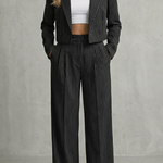 Stravelle – Tailored striped elegance – Two piece set