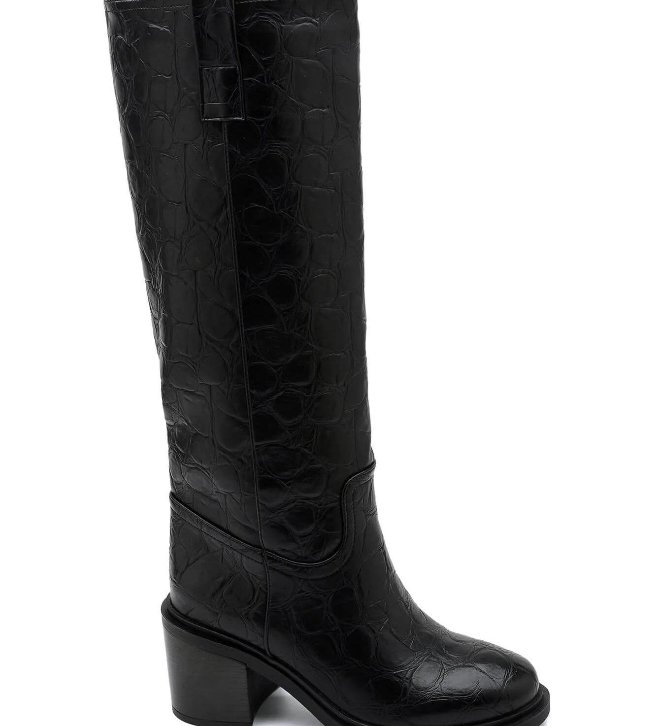 HIGH BLACK BOOTS