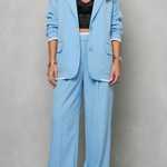 Talia – Elegant Wide-Leg Pantsuit Set – Two-Piece Power Look