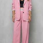 Talia – Elegant Wide-Leg Pantsuit Set – Two-Piece Power Look