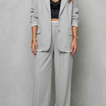 Talia – Elegant Wide-Leg Pantsuit Set – Two-Piece Power Look