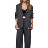 Talia – Elegant Wide-Leg Pantsuit Set – Two-Piece Power Look