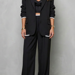 Talia – Elegant Wide-Leg Pantsuit Set – Two-Piece Power Look