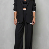 Talia – Elegant Wide-Leg Pantsuit Set – Two-Piece Power Look