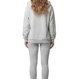 Thalina – Button detail hoodie – Cozy Relaxed Set