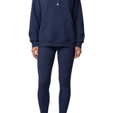 Thalina – Button detail hoodie – Cozy Relaxed Set