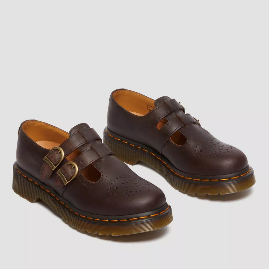 DOUBLE-STRAP MARY JANE SHOES