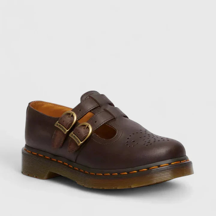 DOUBLE-STRAP MARY JANE SHOES