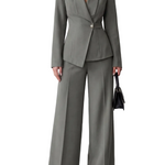 Valdérie – Sculpted waist – Tailored suit set