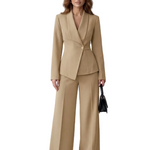 Valdérie – Sculpted waist – Tailored suit set