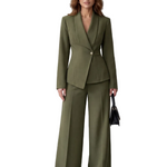 Valdérie – Sculpted waist – Tailored suit set