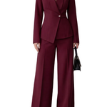 Valdérie – Sculpted waist – Tailored suit set