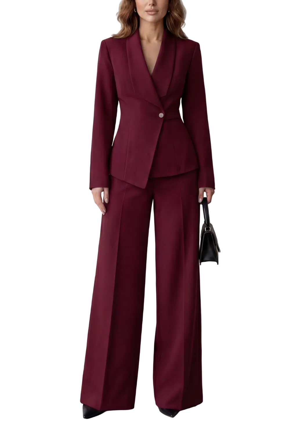 Valdérie – Sculpted waist – Tailored suit set
