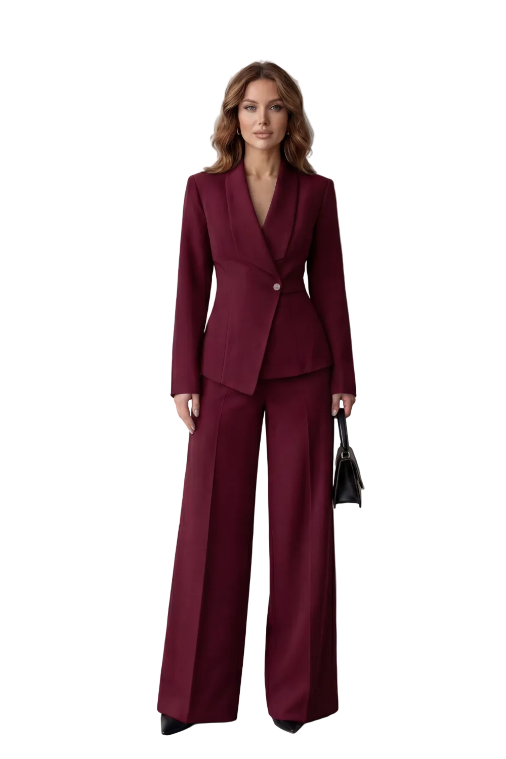Valdérie – Sculpted waist – Tailored suit set