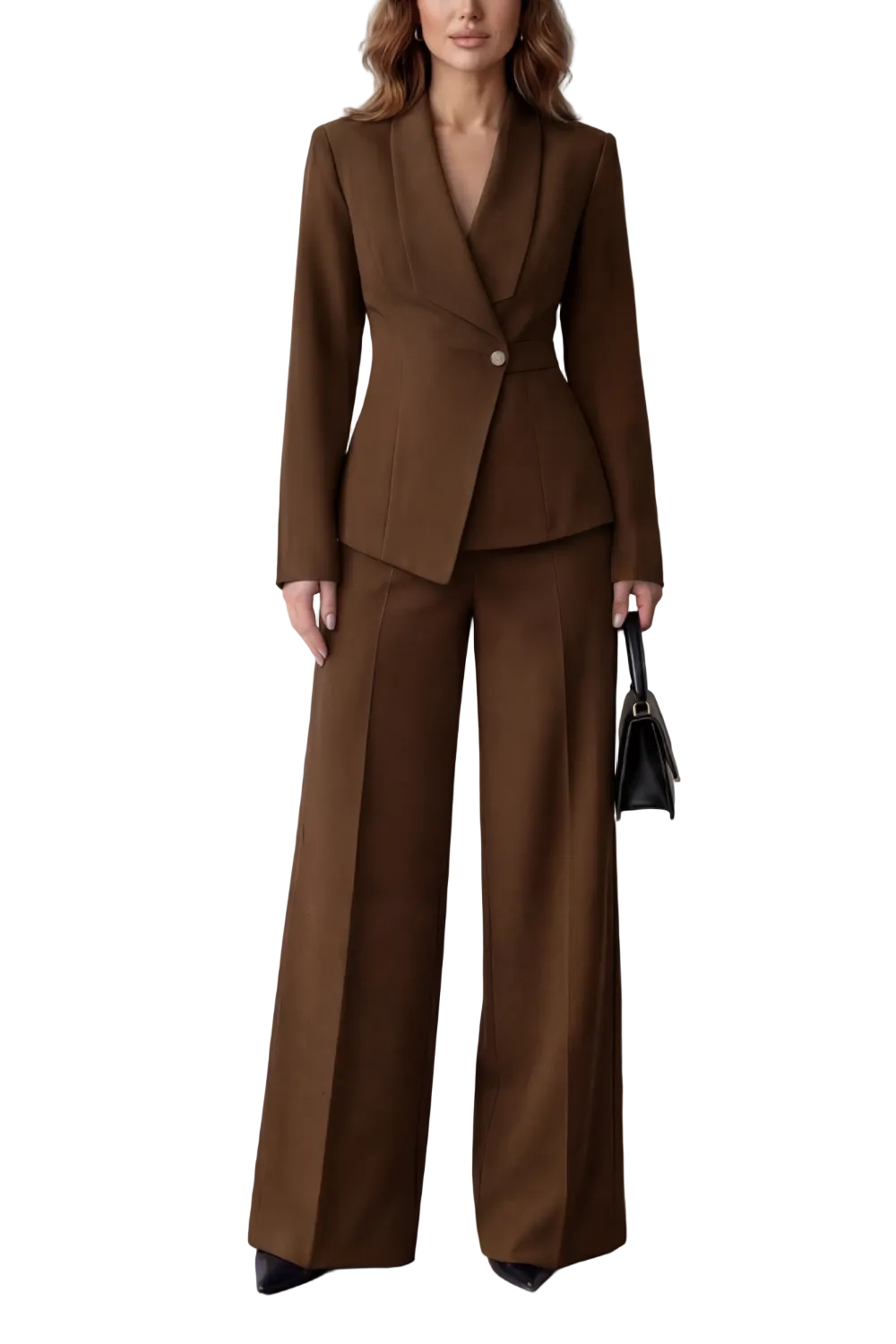 Valdérie – Sculpted waist – Tailored suit set