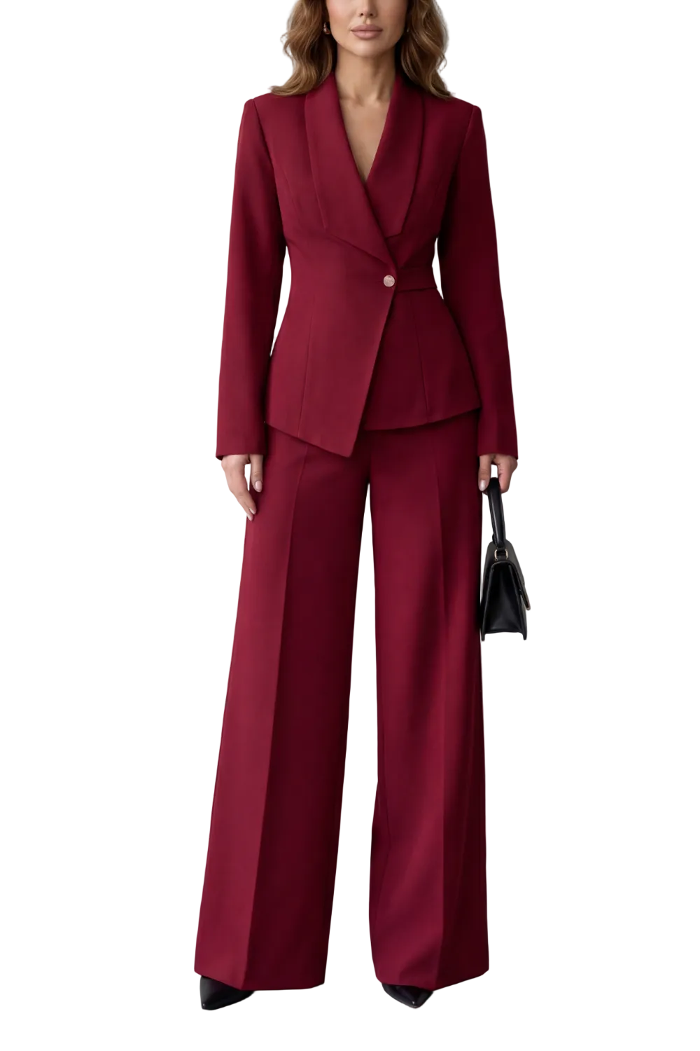 Valdérie – Sculpted waist – Tailored suit set