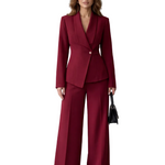 Valdérie – Sculpted waist – Tailored suit set