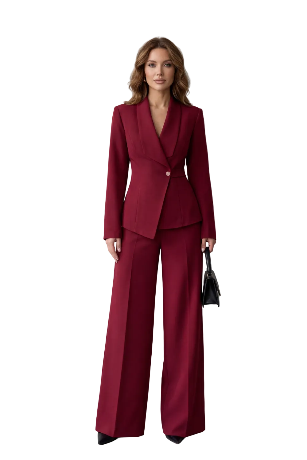 Valdérie – Sculpted waist – Tailored suit set