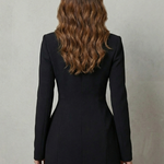Valencia – Tailored power silhouette – Blazer mini dress