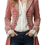 Valerique – Embroidered vintage silhouette – Long coat