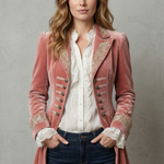 Valerique – Embroidered vintage silhouette – Long coat