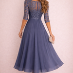 VESTIDO DE ENCAJE ELEGANTE PARA MUJER
