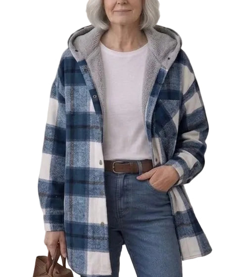 Piper™ | Hooded Flannel Shacket — Final Edit