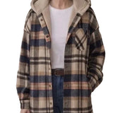 Piper™ | Hooded Flannel Shacket — Final Edit