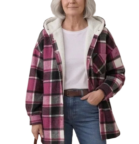 Piper™ | Hooded Flannel Shacket — Final Edit