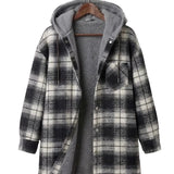 Piper™ | Hooded Flannel Shacket — Final Edit