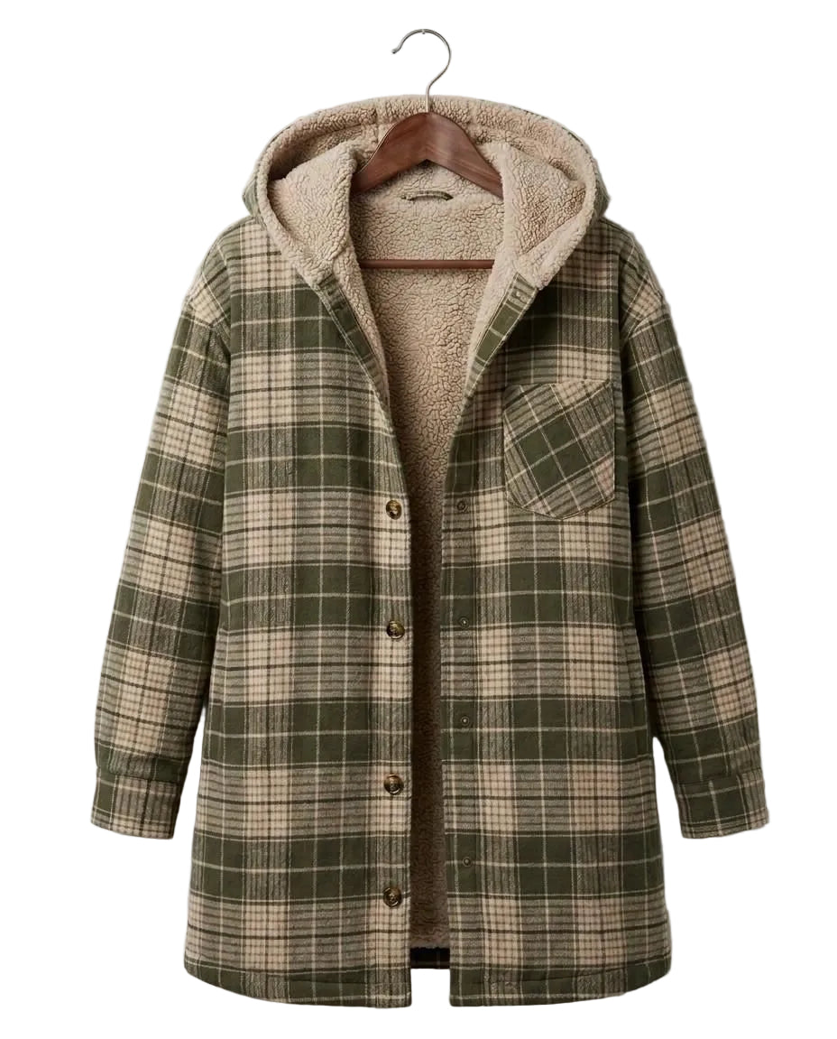 Piper™ | Hooded Flannel Shacket — Final Edit