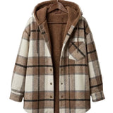 Piper™ | Hooded Flannel Shacket — Final Edit