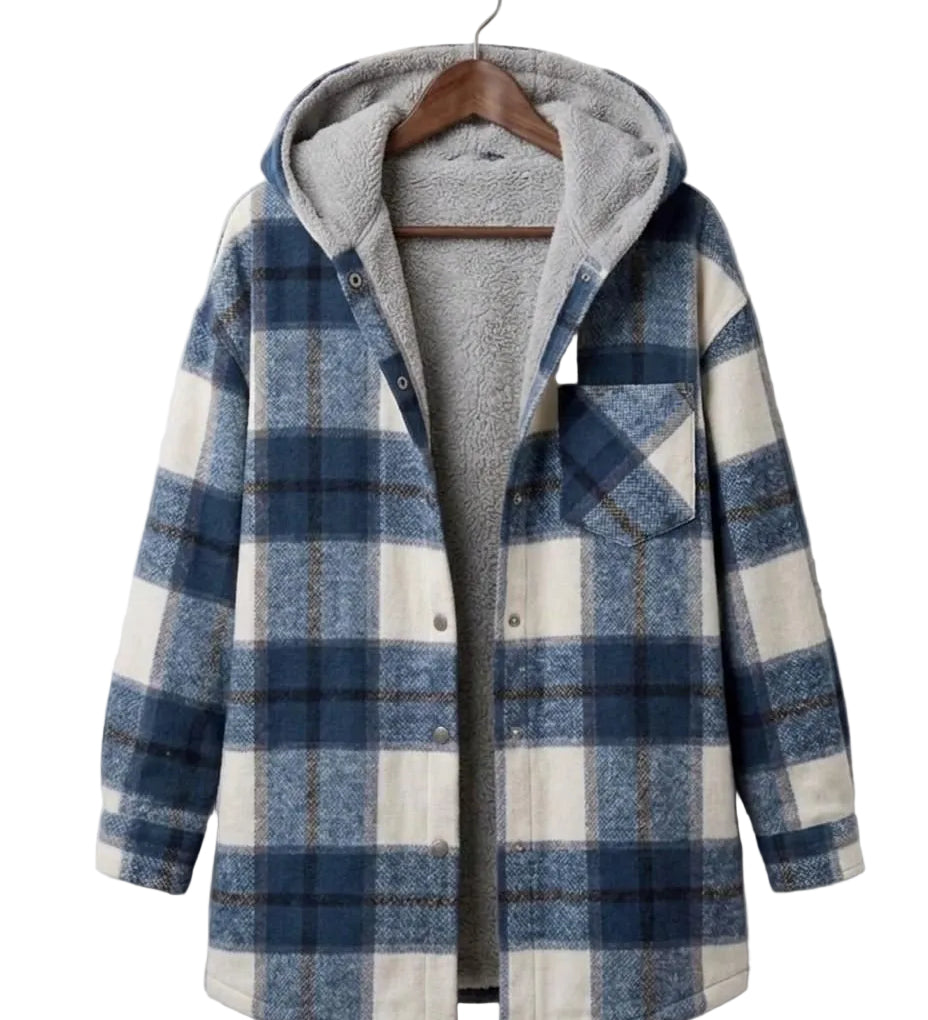 Piper™ | Hooded Flannel Shacket — Final Edit