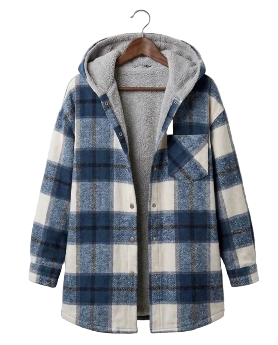 Piper™ | Hooded Flannel Shacket — Final Edit